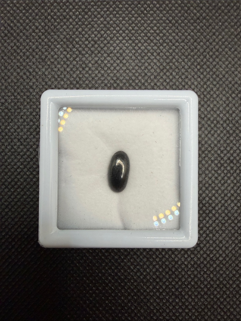 Shungite Oval 12x6 Loose Cabochon - Black